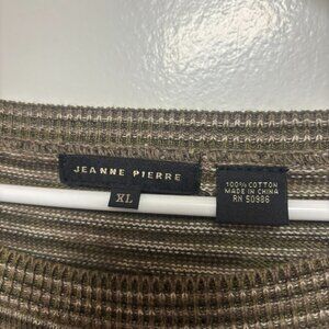Jeanne Pierre XL knit dress in green